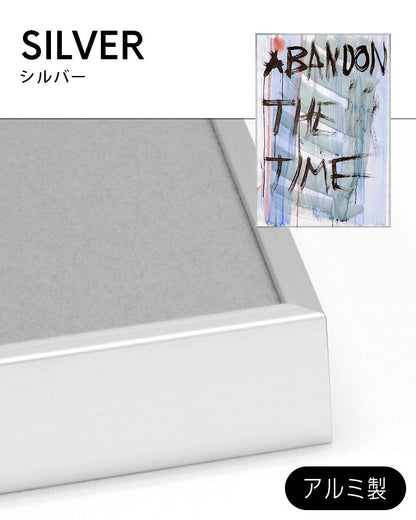 Abandon the Time02ポスター【David Horvitz│デヴィッド・ホーヴィッツ】（79cm×54.2cm）