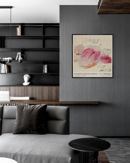 Galerie Karsten Greve, Paris 2013ポスター【Cy Twombly│サイ・トゥオンブリー】（51cm×54cm）