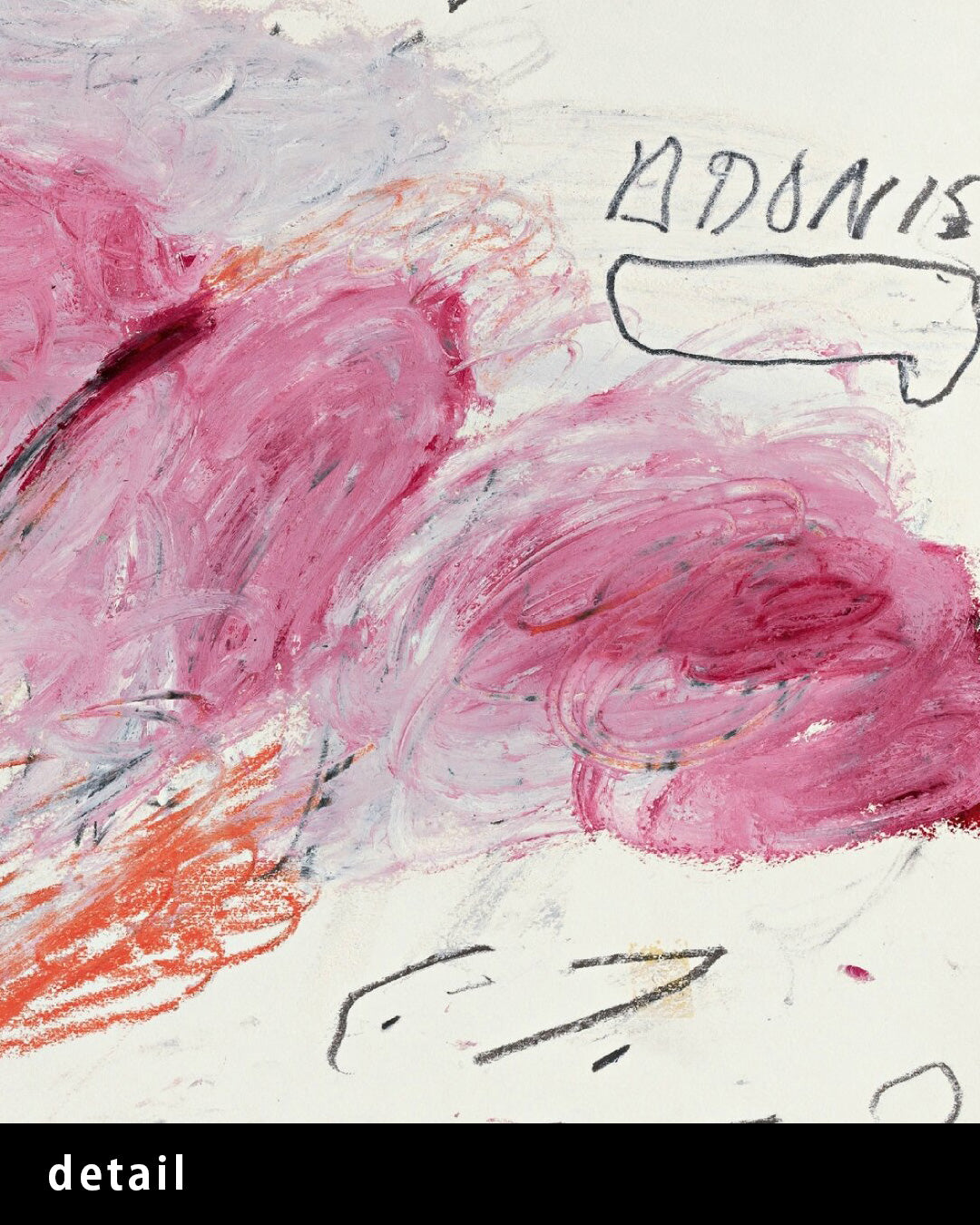 Galerie Karsten Greve, Paris 2013ポスター【Cy Twombly│サイ・トゥオンブリー】（51cm×54cm）