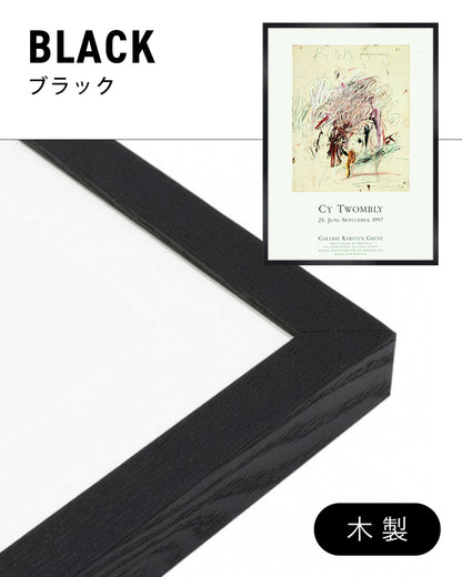 Galerie Karsten Greve, Cologne 1997ポスター【Cy Twombly│サイ・トゥオンブリー】（59.4cm×84cm）