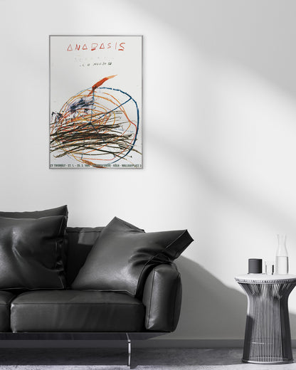 Galerie Karsten Greve, Cologne 1984ポスター【Cy Twombly│サイ・トゥオンブリー】（67.6cm×96.8cm）