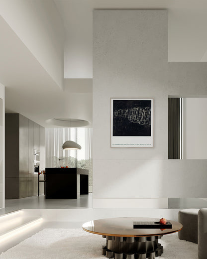 Galerie Karsten Greve, Cologne 1980ポスター【Cy Twombly│サイ・トゥオンブリー】（57cm×65.9cm）