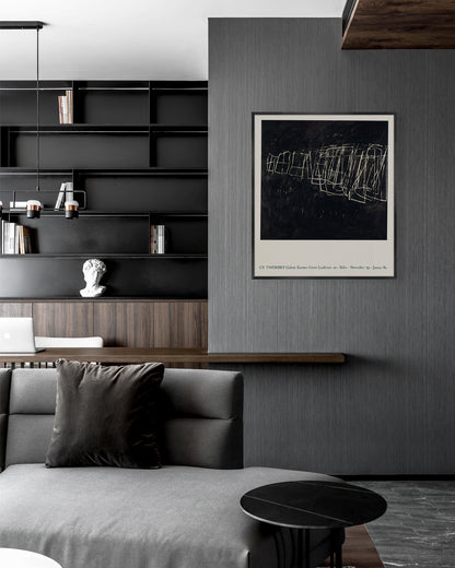 Galerie Karsten Greve, Cologne 1980ポスター【Cy Twombly│サイ・トゥオンブリー】（57cm×65.9cm）