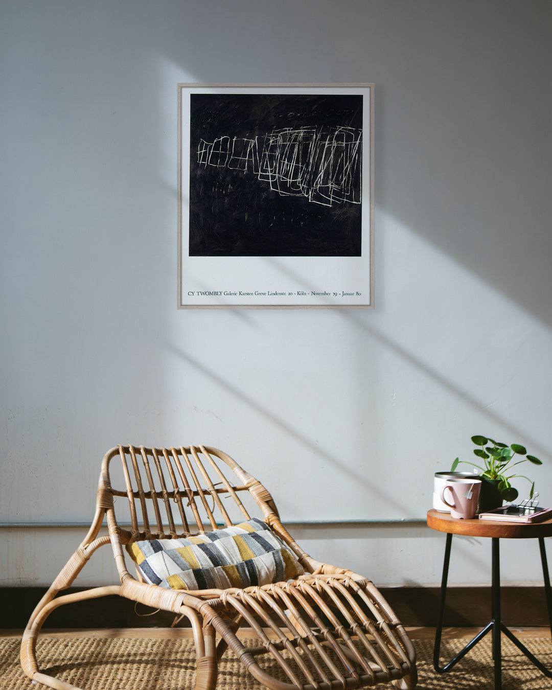 Galerie Karsten Greve, Cologne 1980ポスター【Cy Twombly│サイ・トゥオンブリー】（57cm×65.9cm）