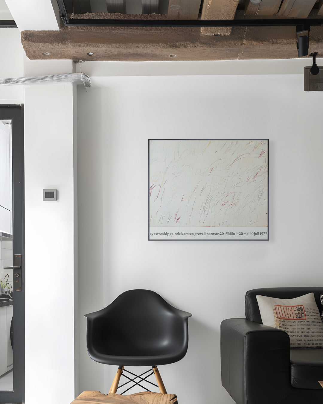 Galerie Karsten Greve, Cologne 1977ポスター【Cy Twombly│サイ・トゥオンブリー】（82.6cm×69.6cm）