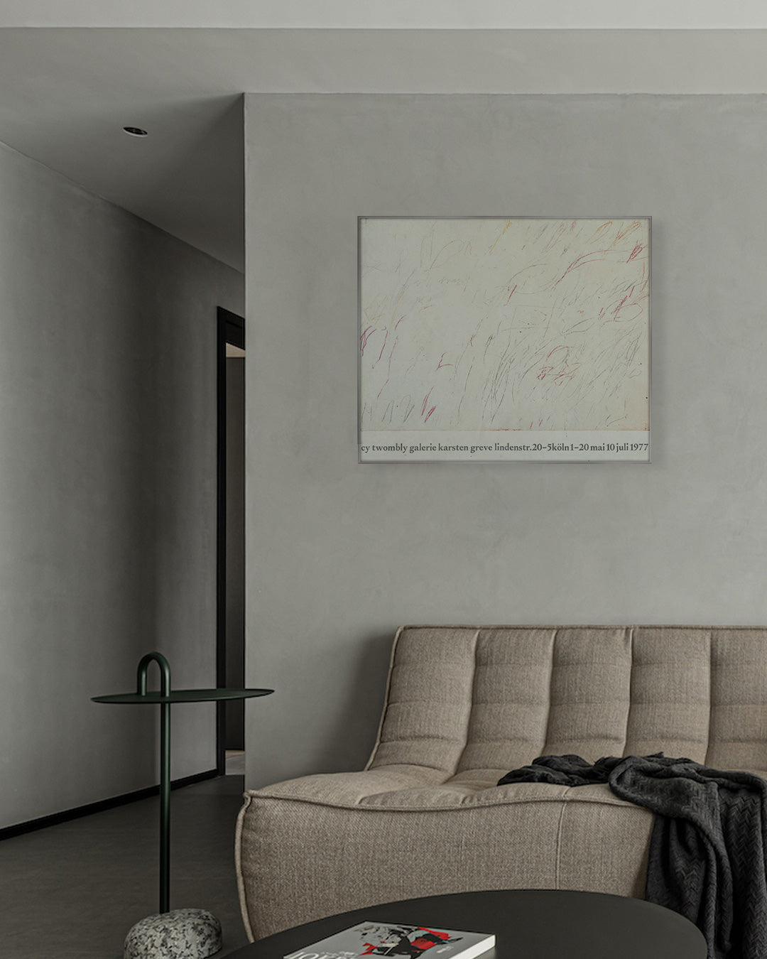 Galerie Karsten Greve, Cologne 1977ポスター【Cy Twombly│サイ・トゥオンブリー】（82.6cm×69.6cm）