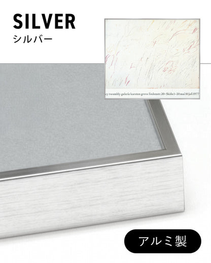 Galerie Karsten Greve, Cologne 1977ポスター【Cy Twombly│サイ・トゥオンブリー】（82.6cm×69.6cm）