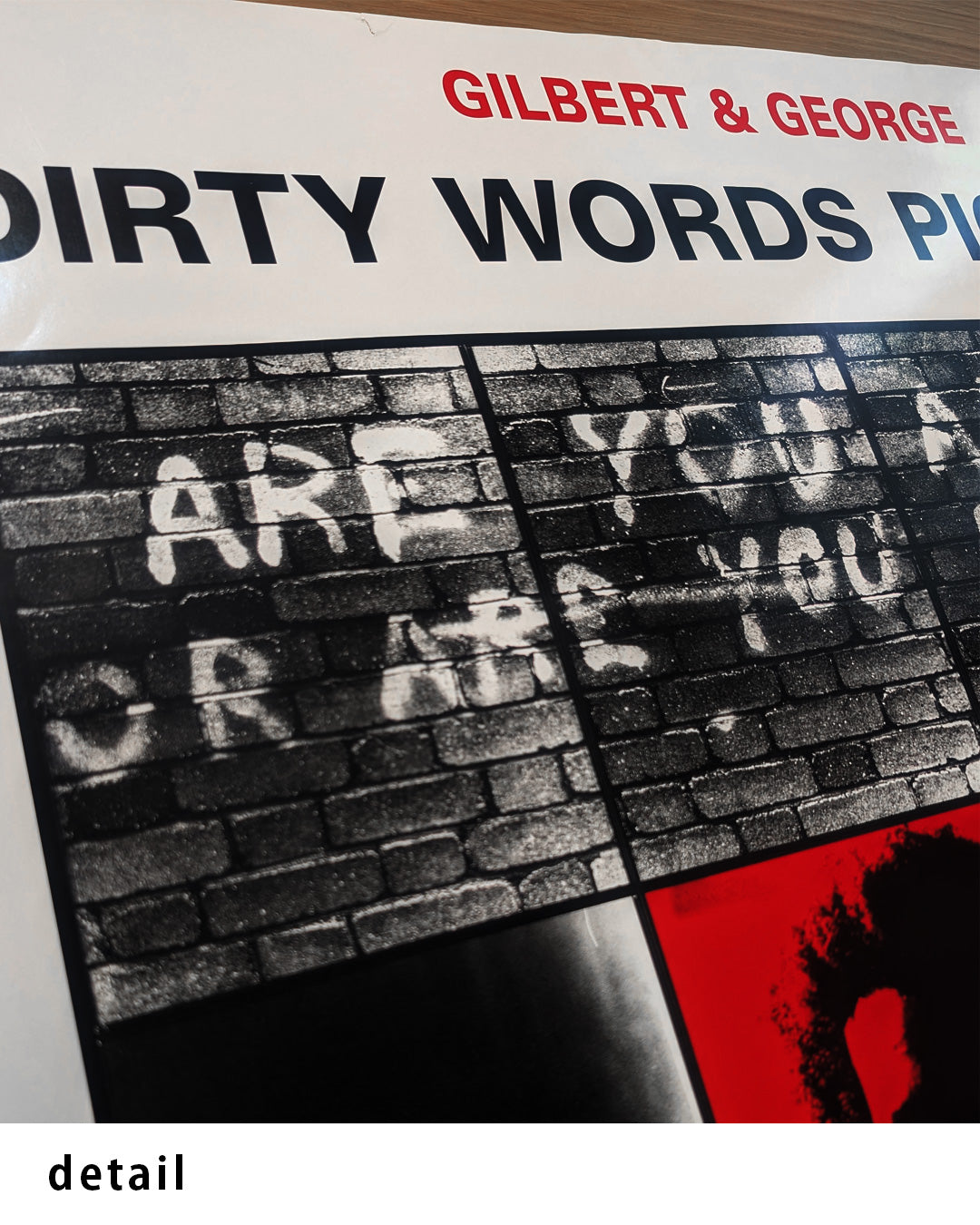 Dirty Words Pictures (サイン入り）│ギルバート＆ジョージ