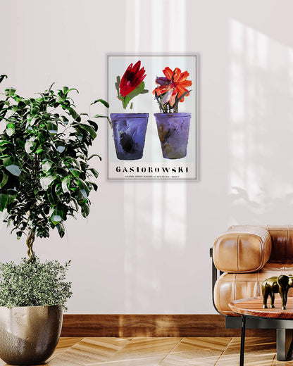 Fleurs No.85/86ポスター【Gérard Gasiorowski│ジェラール・ガジオロフスキ】