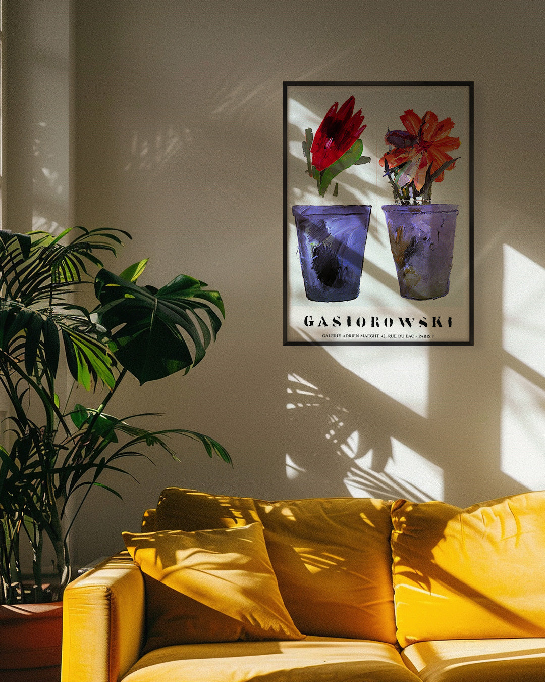 Fleurs No.85/86ポスター【Gérard Gasiorowski│ジェラール・ガジオロフスキ】