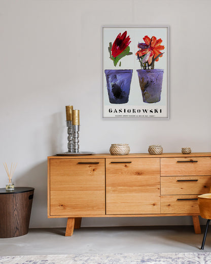 Fleurs No.85/86ポスター【Gérard Gasiorowski│ジェラール・ガジオロフスキ】