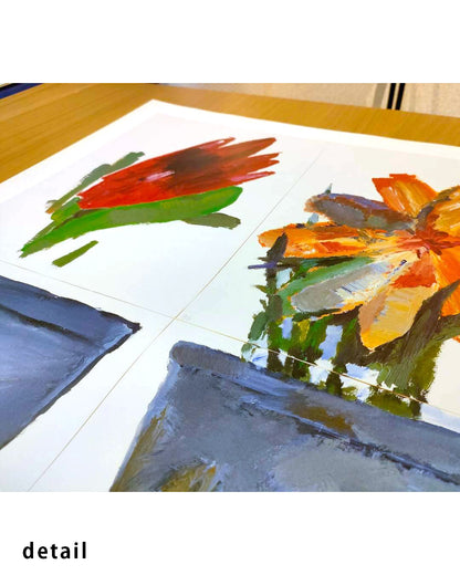 Fleurs No.85/86ポスター【Gérard Gasiorowski│ジェラール・ガジオロフスキ】