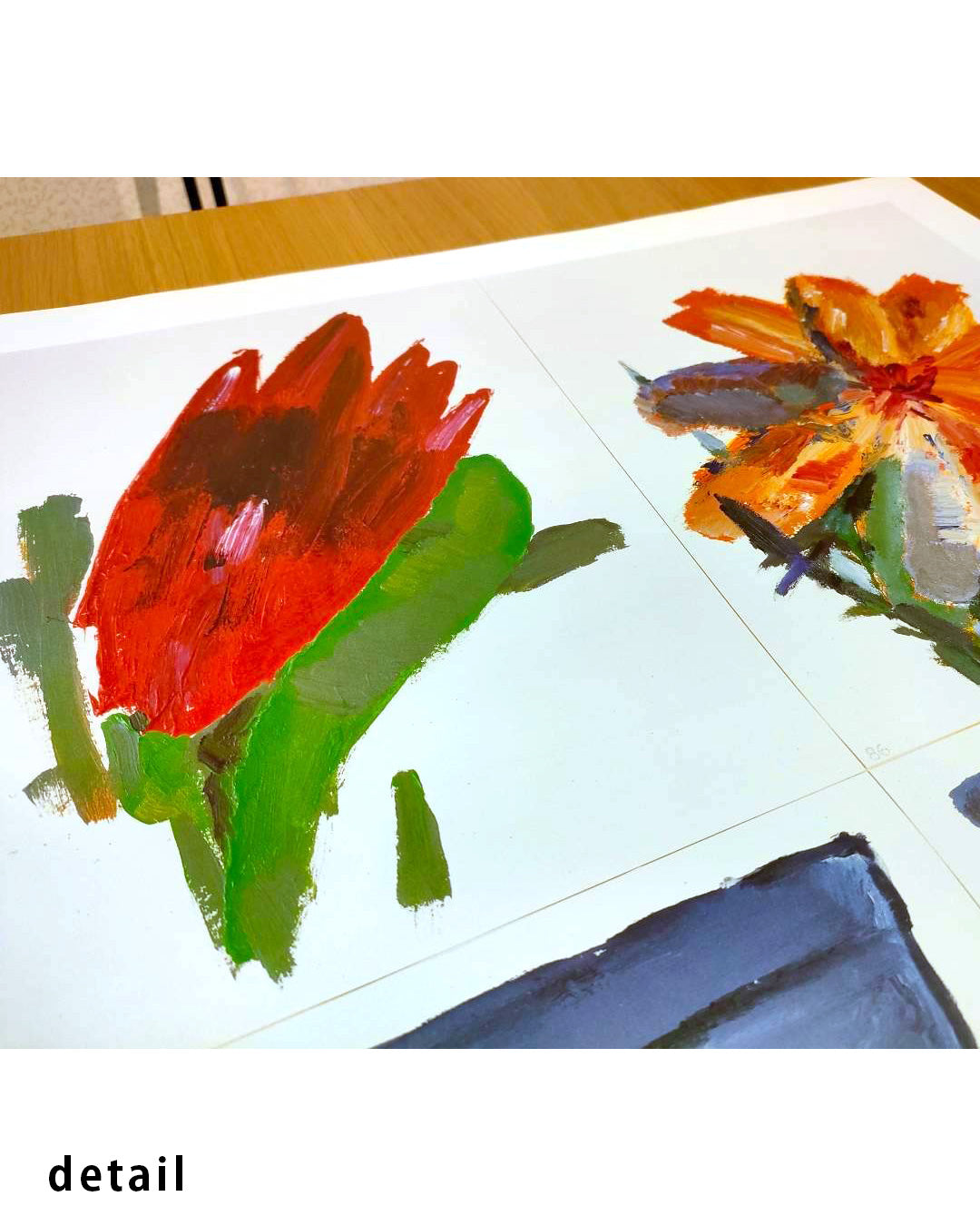 Fleurs No.85/86ポスター【Gérard Gasiorowski│ジェラール・ガジオロフスキ】