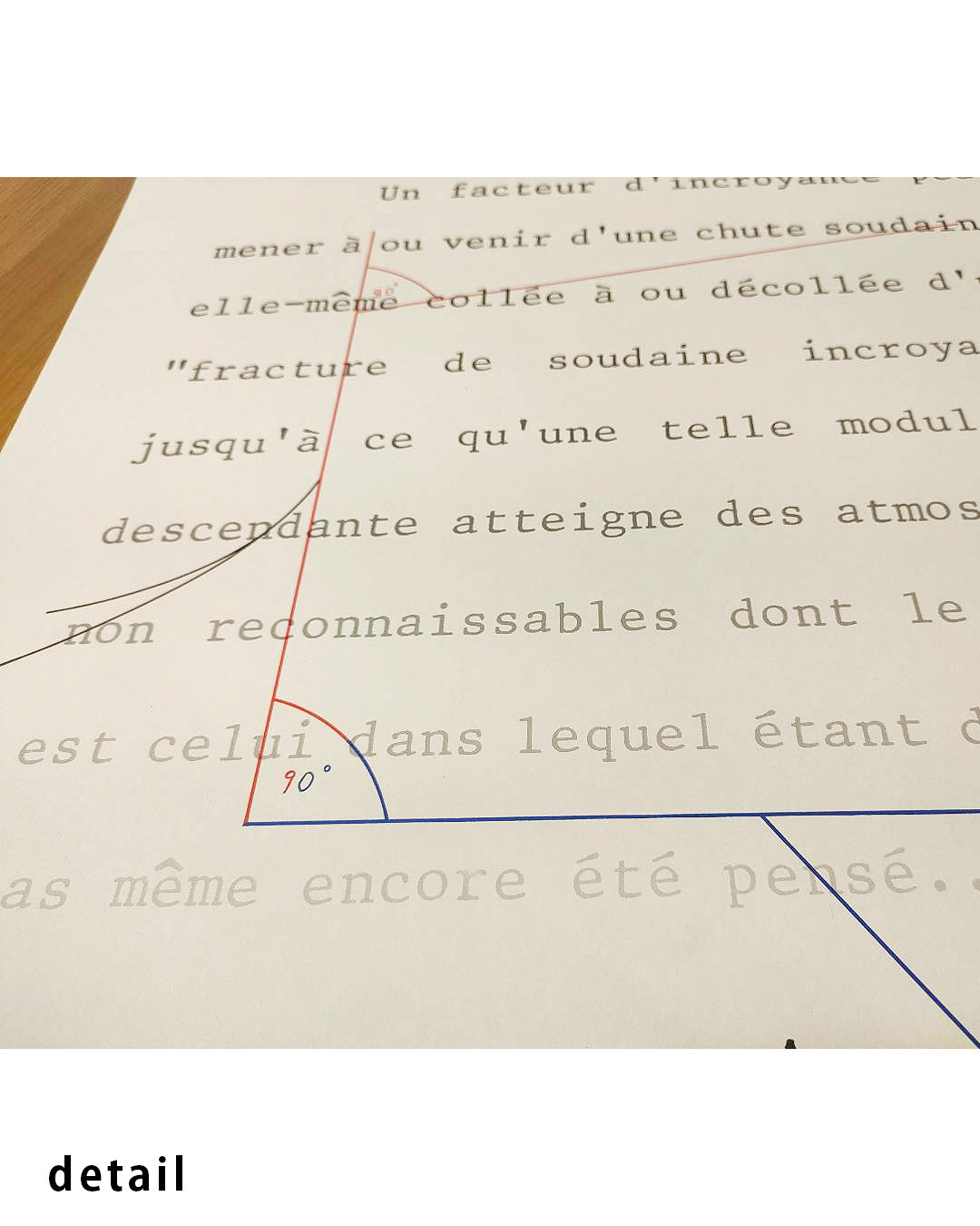 Shusaku Arakawa Untitled Exhibition Poster (Galerie Maeght, 1977)ポスター【Arakawa Shusaku│荒川修作】（42cm×59.4cm）