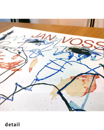 SANS TITRE(Galerie Maeght 1982)ポスター【Jan Voss│ヤン・フォス】（70.5×52.5）