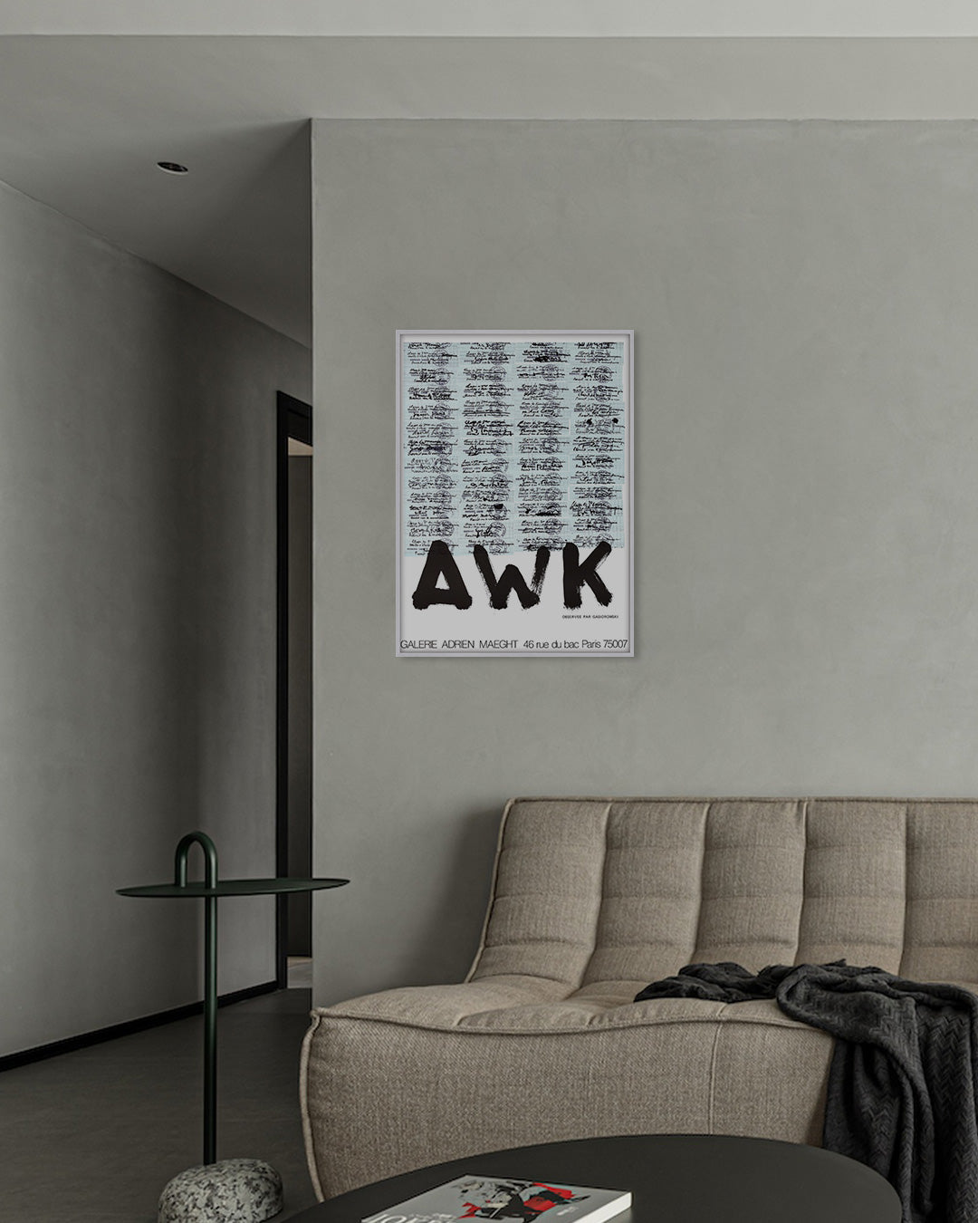A.W.K. Exhibition Poster (Galerie Adrien Maeght, 1982)ポスター