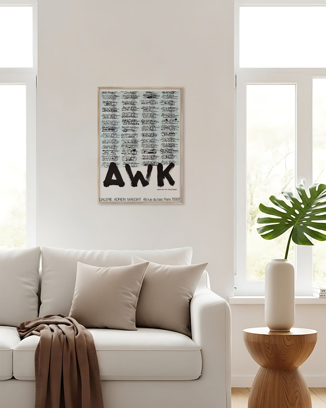 2AM ポスター A.W.K. Exhibition Poster (Galerie Adrien Maeght, 1982)ポスター