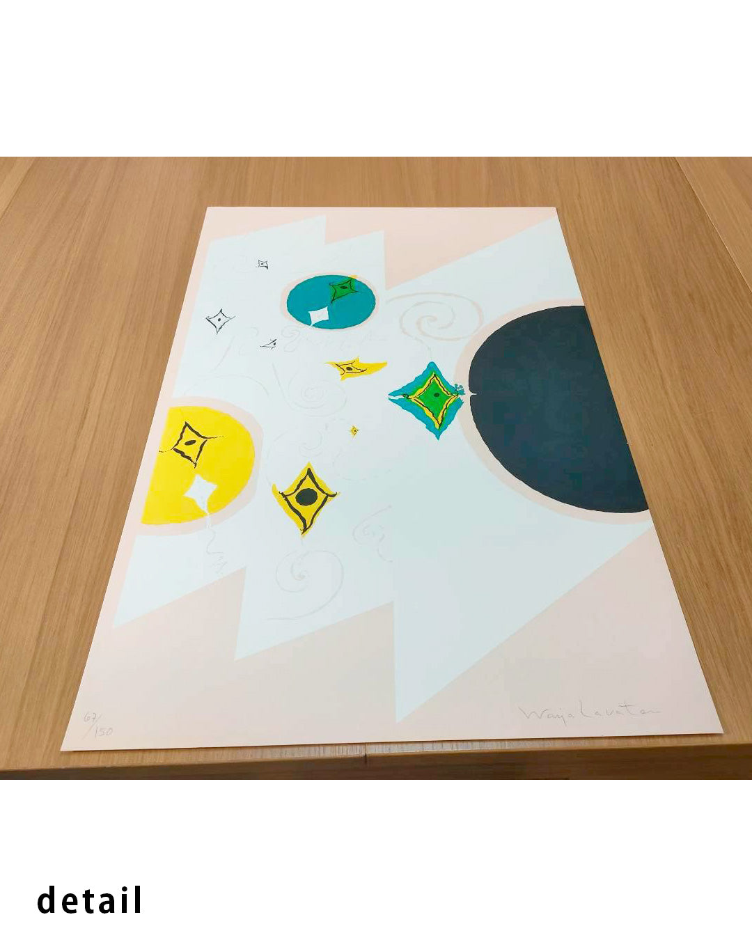 Langages Images Exhibition Posterポスター【Warja Lavater│ウォーリャ・ラバター】