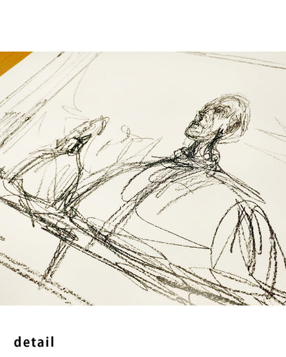 Buste Exhibition Poster (Les Ateliers de la Modernité, 2005)ポスター【Alberto Giacometti│アルベルト・ジャコメッティ】（66×61）