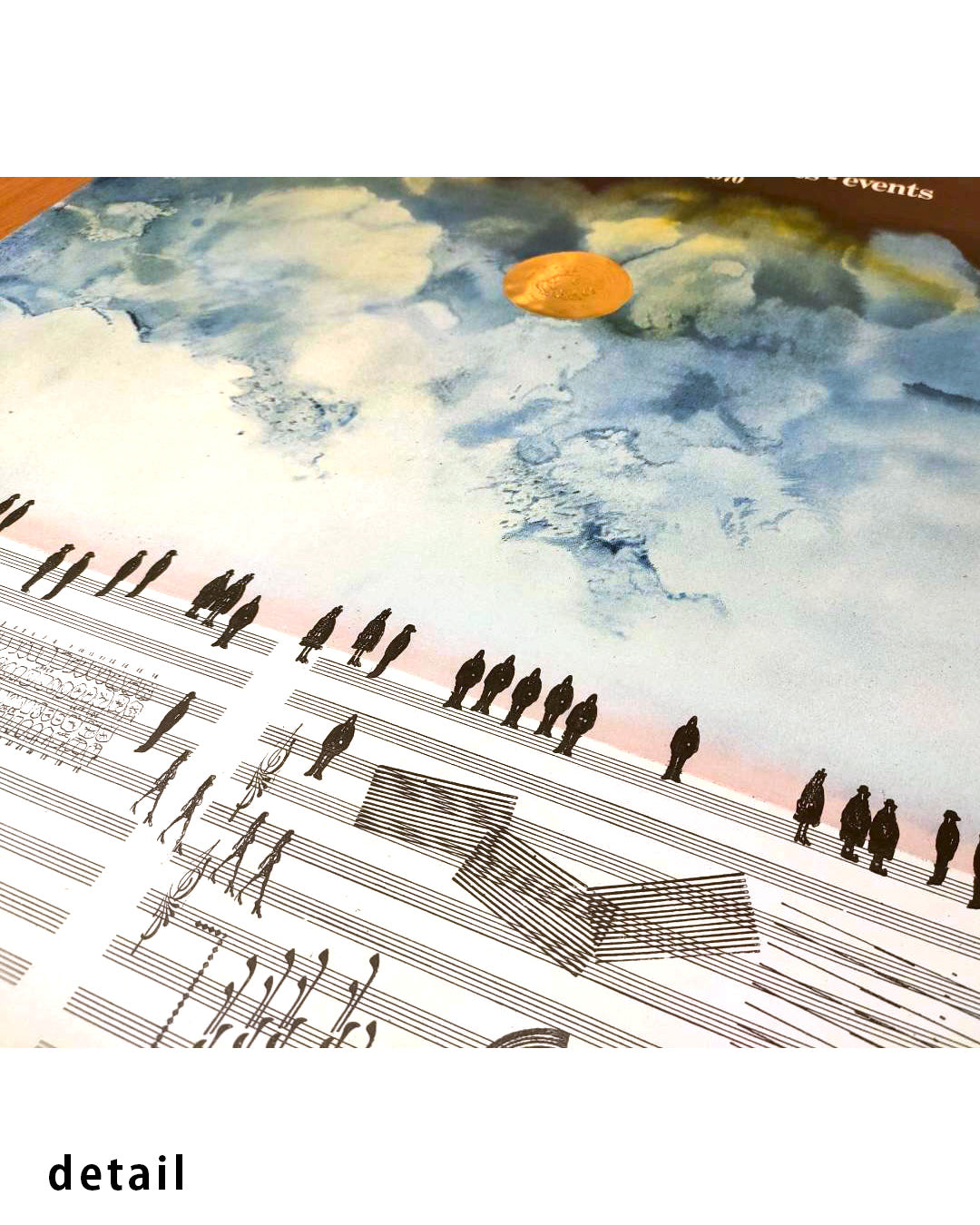 Nuits de la Fondation Maeght Concert Poster (1970)ポスター【Saul Steinberg│ソール・スタインバーグ】（88.5×58）