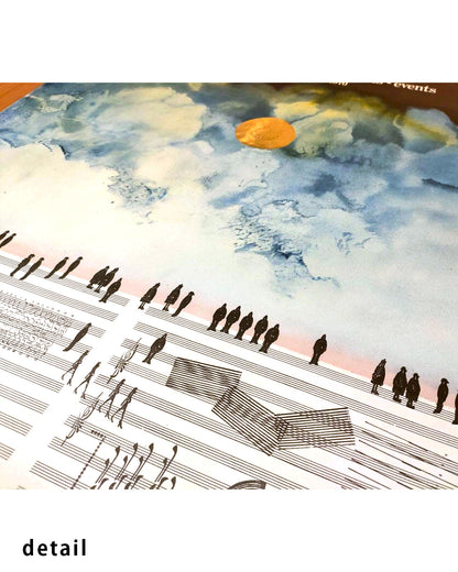 Nuits de la Fondation Maeght Concert Poster (1970)ポスター【Saul Steinberg│ソール・スタインバーグ】（88.5×58）