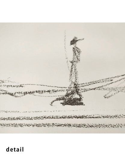 Dessin I Exhibition Poster (Fondation Maeght, 1978)ポスター【Alberto Giacometti│アルベルト・ジャコメッティ】（78.5×45.5）