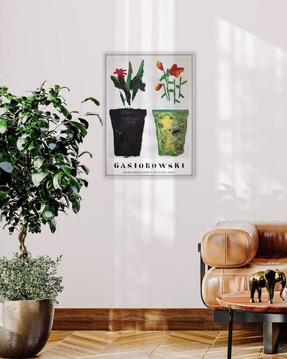 Fleurs No.129/130ポスター【Gérard Gasiorowski│ジェラール・ガジオロフスキ】