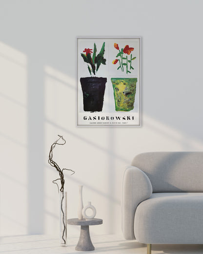 Fleurs No.129/130ポスター【Gérard Gasiorowski│ジェラール・ガジオロフスキ】