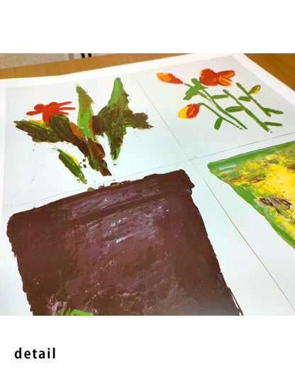 Fleurs No.129/130ポスター【Gérard Gasiorowski│ジェラール・ガジオロフスキ】