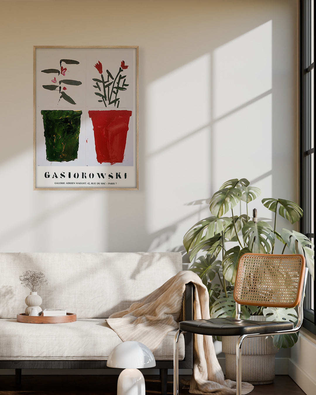 Fleurs No.117/118ポスター【Gérard Gasiorowski│ジェラール・ガジオロフスキ】