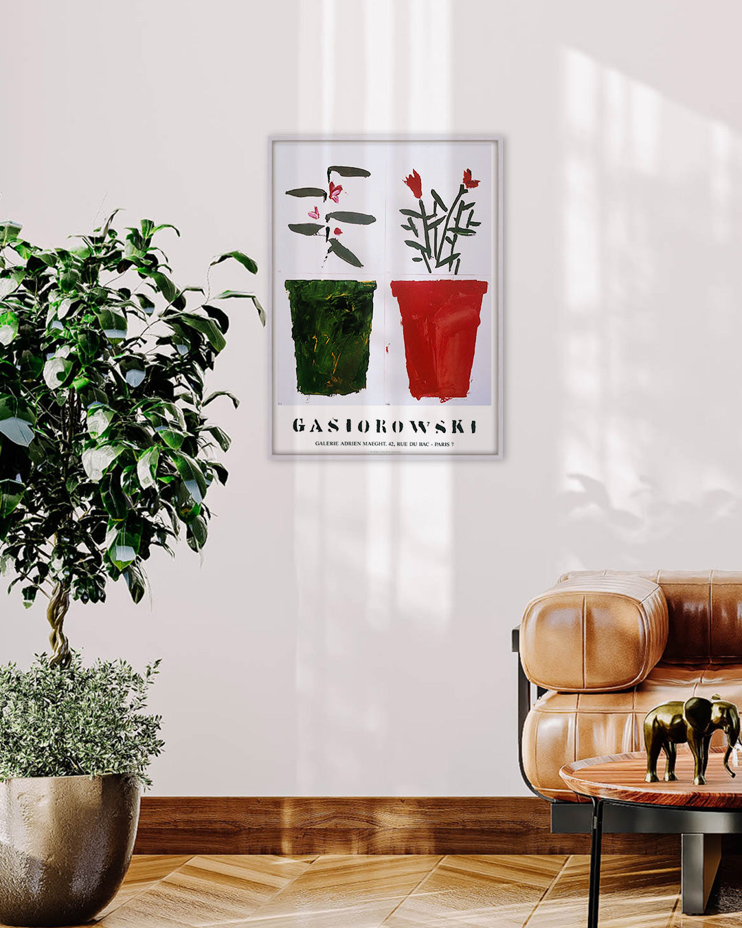 Fleurs No.117/118ポスター【Gérard Gasiorowski│ジェラール・ガジオロフスキ】