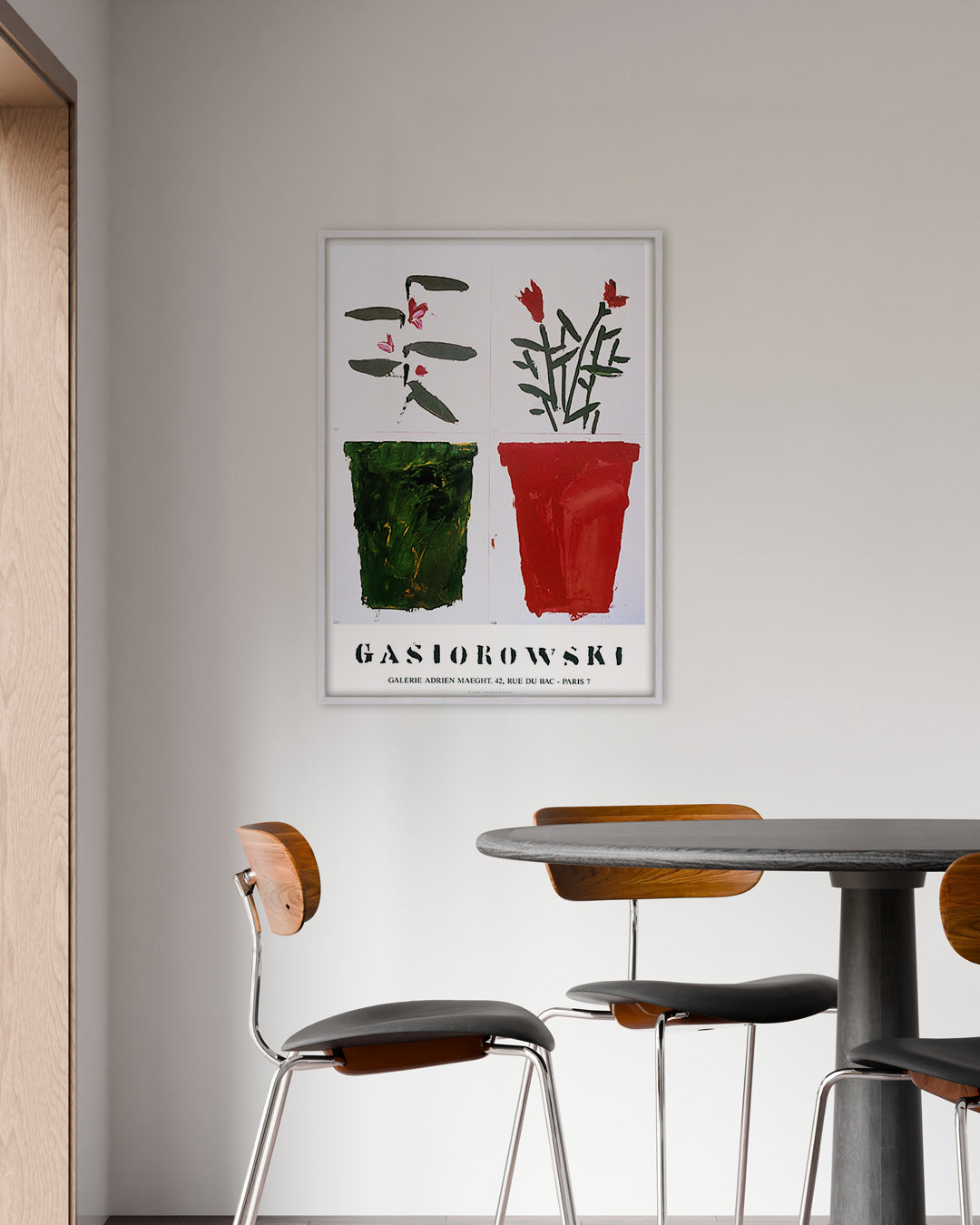 Fleurs No.117/118ポスター【Gérard Gasiorowski│ジェラール・ガジオロフスキ】