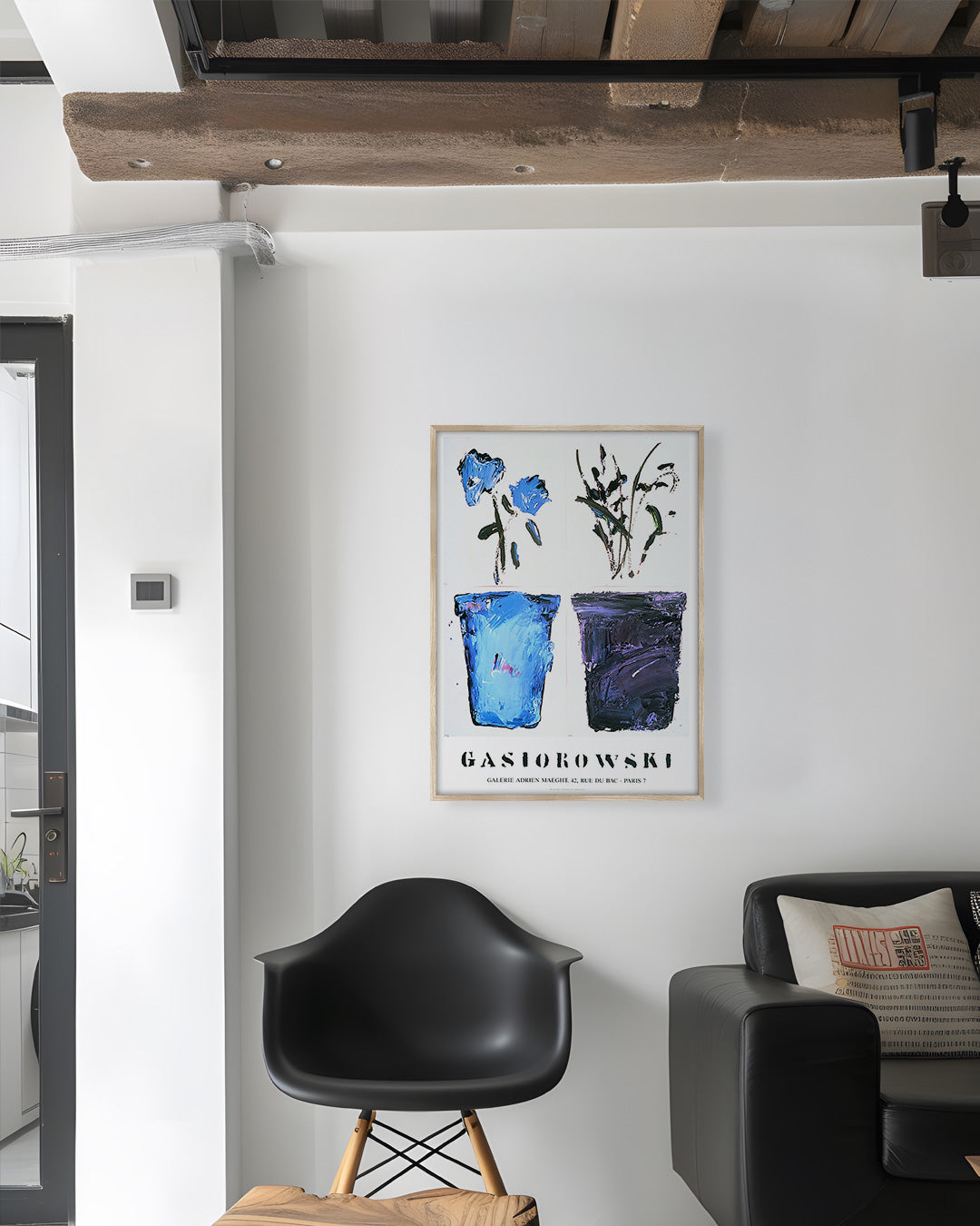 Fleurs No.113/114ポスター【Gérard Gasiorowski│ジェラール・ガジオロフスキ】