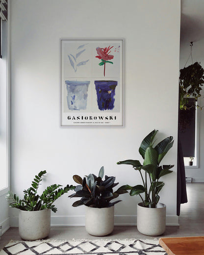 Fleurs No.055/056ポスター【Gérard Gasiorowski│ジェラール・ガジオロフスキ】