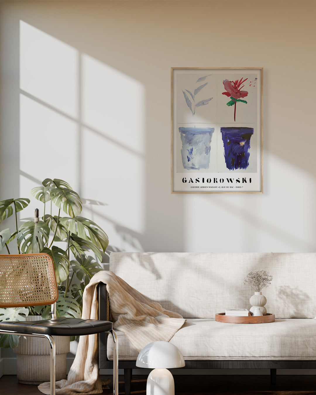 Fleurs No.055/056ポスター【Gérard Gasiorowski│ジェラール・ガジオロフスキ】