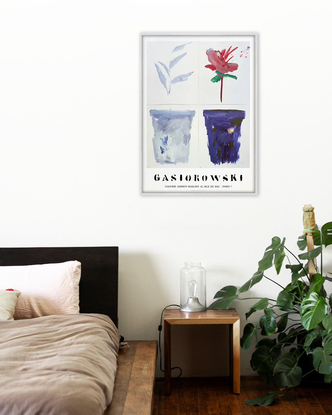 Fleurs No.055/056ポスター【Gérard Gasiorowski│ジェラール・ガジオロフスキ】