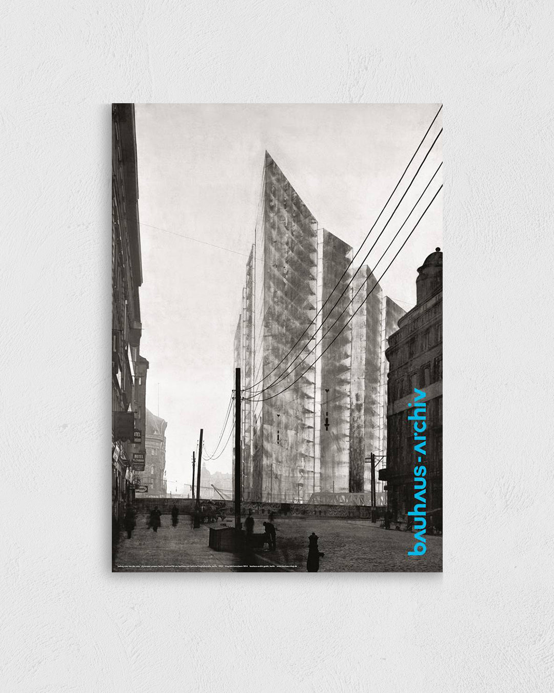 Bauhaus Archiv Museum fur Gestaltung Berlin 1987ポスター【Bauhaus