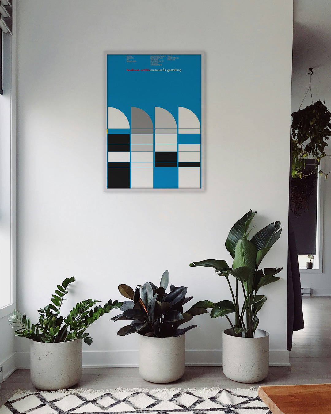 Bauhaus Archiv Museum fur Gestaltung Berlin 1987ポスター【Bauhaus