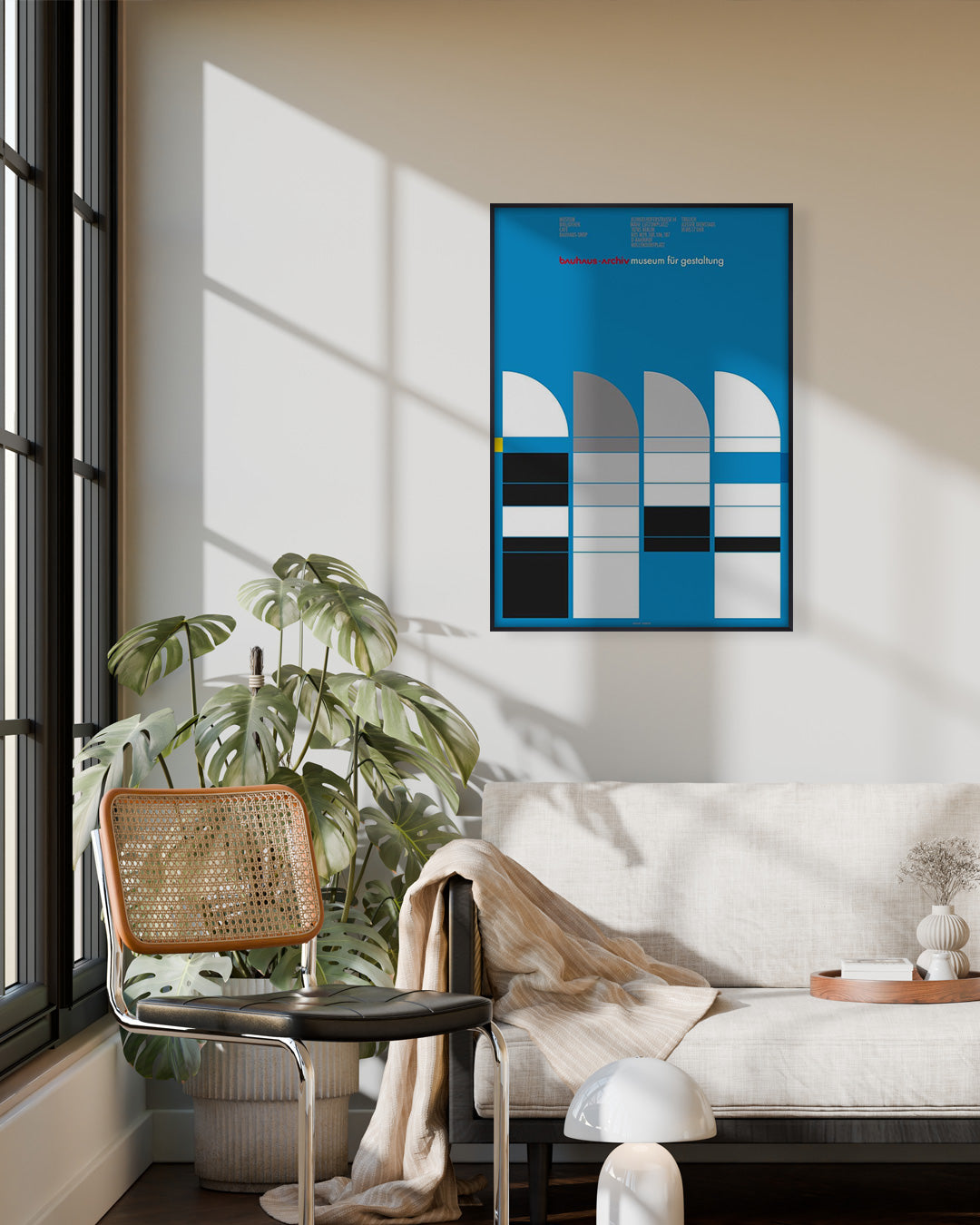 Bauhaus Archiv Museum fur Gestaltung Berlin 1987ポスター【Bauhaus