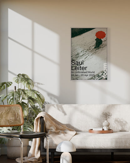 An Unfinished World（Foam Amsterdam 2025）ポスター【Saul Leiter│ソール・ライター】（42cm×59.4cm）