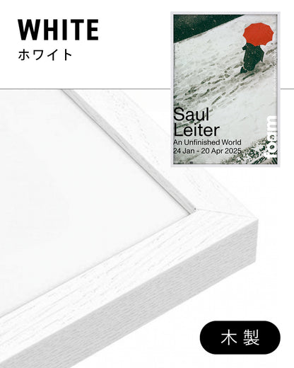 An Unfinished World（Foam Amsterdam 2025）ポスター【Saul Leiter│ソール・ライター】（42cm×59.4cm）