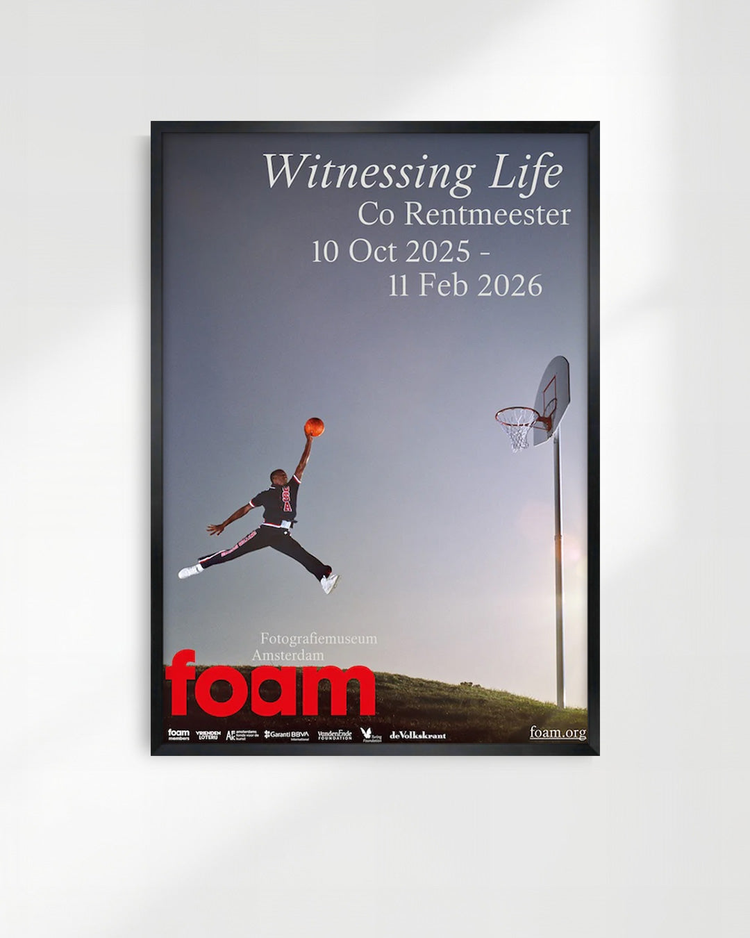 Witnessing Life（Foam Amsterdam 2025）ポスター【Jacobus Rentmeester│ヤコブス・レントミースター】