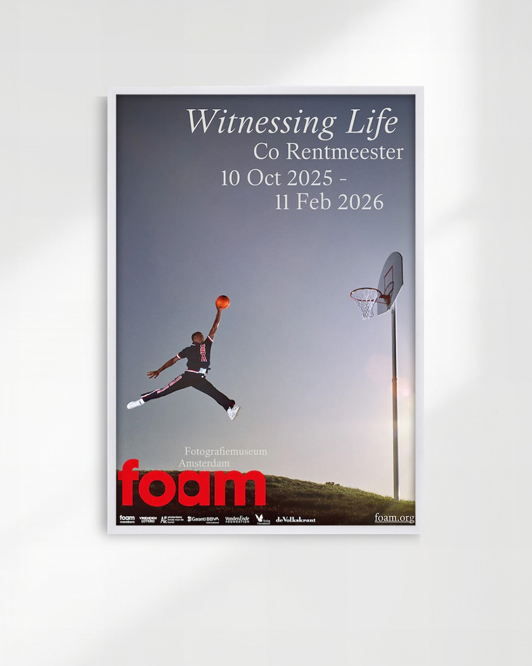 Witnessing Life（Foam Amsterdam 2025）ポスター【Jacobus Rentmeester│ヤコブス・レントミースター】