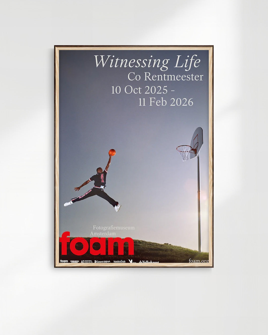 Witnessing Life（Foam Amsterdam 2025）ポスター【Jacobus Rentmeester│ヤコブス・レントミースター】