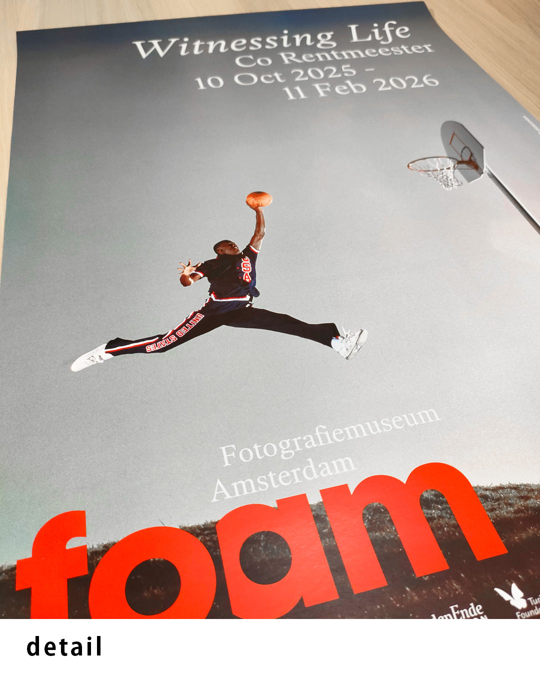 Witnessing Life（Foam Amsterdam 2025）ポスター【Jacobus Rentmeester│ヤコブス・レントミースター】