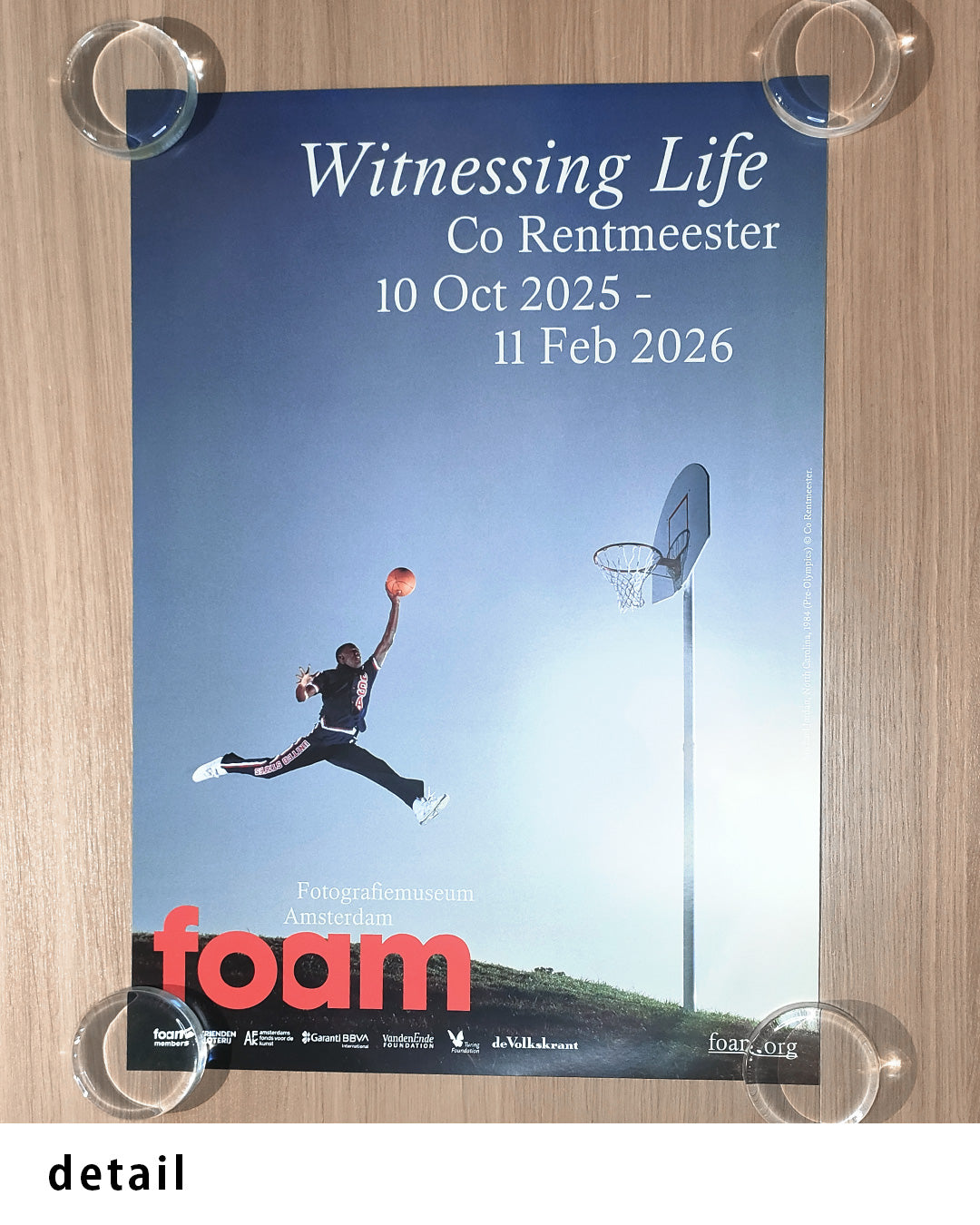 Witnessing Life（Foam Amsterdam 2025）ポスター【Jacobus Rentmeester│ヤコブス・レントミースター】