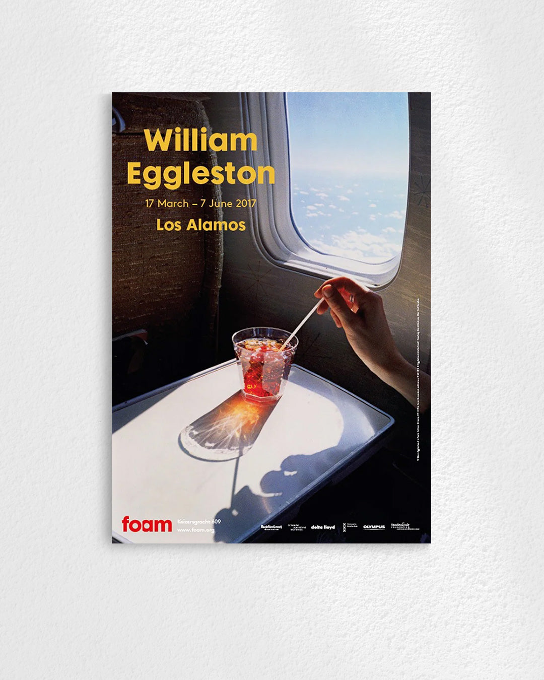 Los Alamos Exhibition（Foam Amsterdam 2017）ポスター【William Eggleston│ウィリアム・エグルストン】