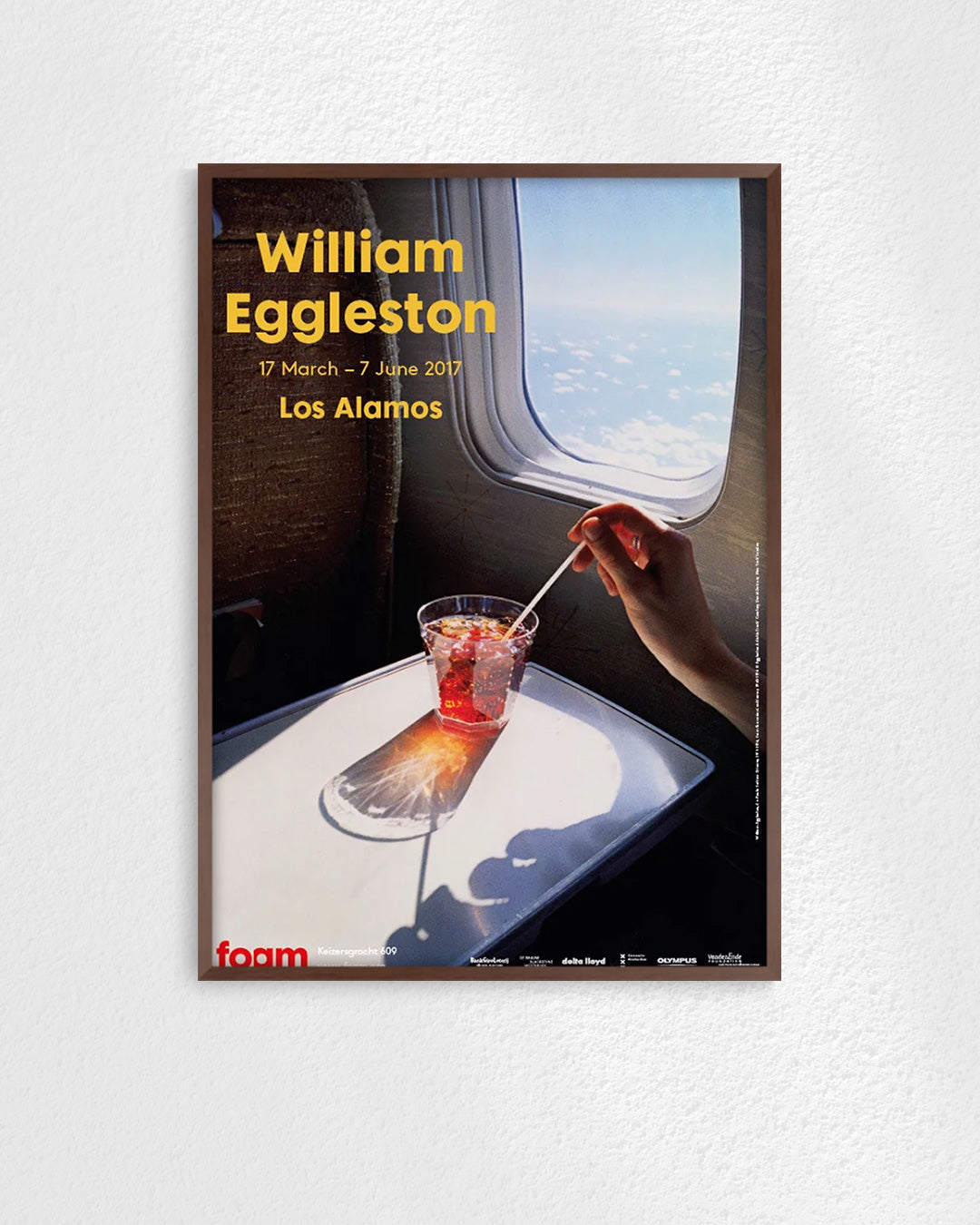 Los Alamos Exhibition（Foam Amsterdam 2017）ポスター【William Eggleston│ウィリアム・エグルストン】