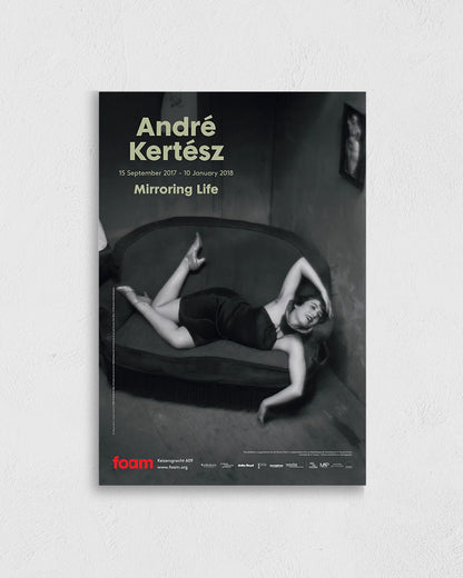 Mirroring Life Exhibition（Foam Amsterdam 2017）ポスター【André Kertész│アンドレ・ケルテス】