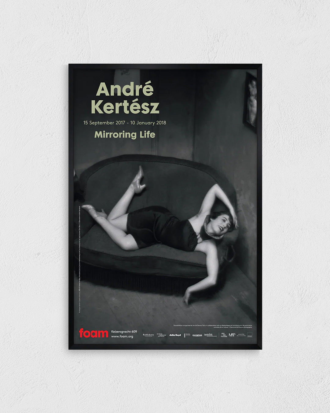 Mirroring Life Exhibition（Foam Amsterdam 2017）ポスター【André Kertész│アンドレ・ケルテス】